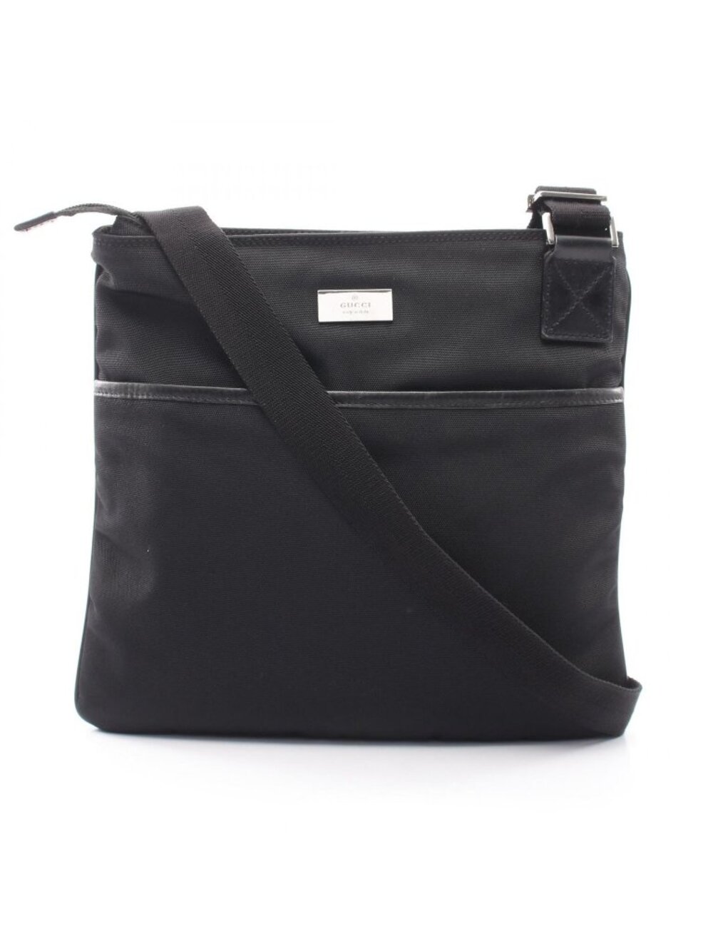 Gucci Shoulder Bag Black Leather